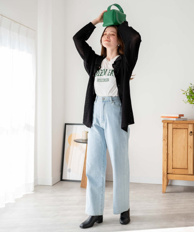 ブラック 　モデル:162cm L着用