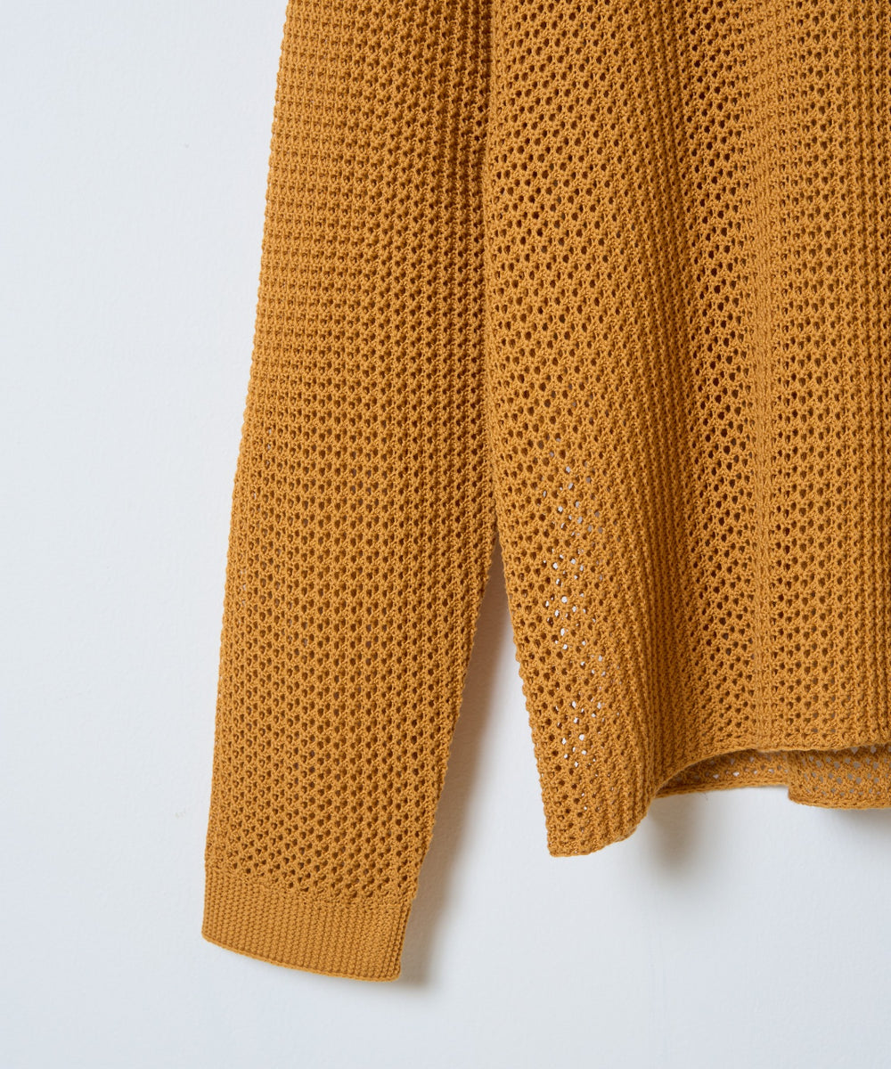 メッシュニットBIGシャツ