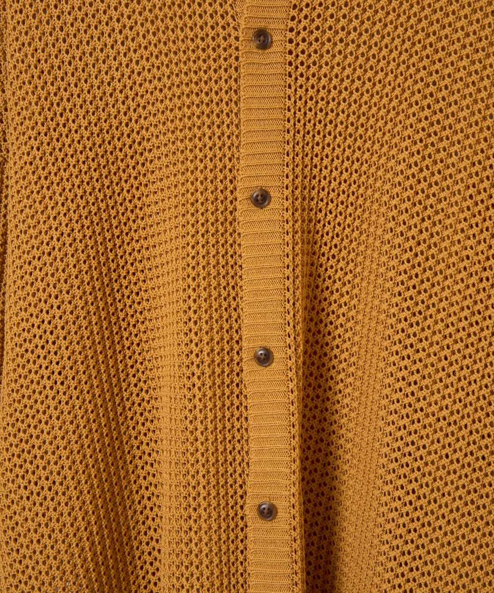 メッシュニットBIGシャツ