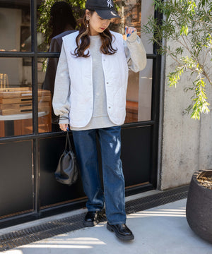 オフホワイト モデル：160cm F着用