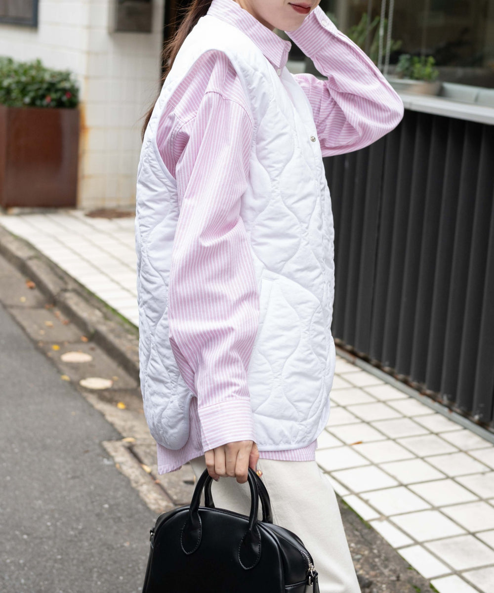 オフホワイト モデル：163cm F着用