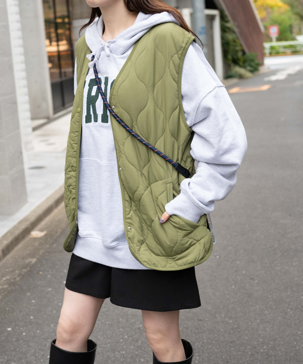 カーキ モデル：163cm F着用