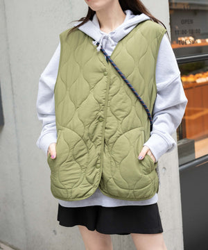 カーキ モデル：163cm F着用