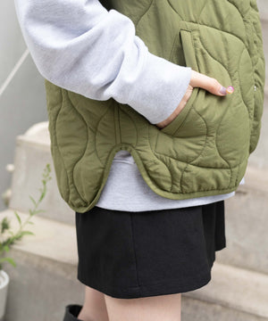 カーキ モデル：163cm F着用