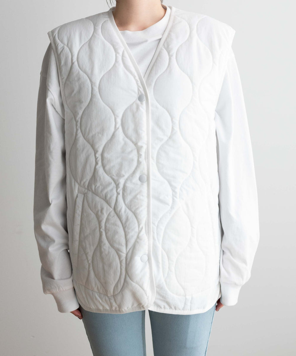 オフホワイト モデル：155cm F着用