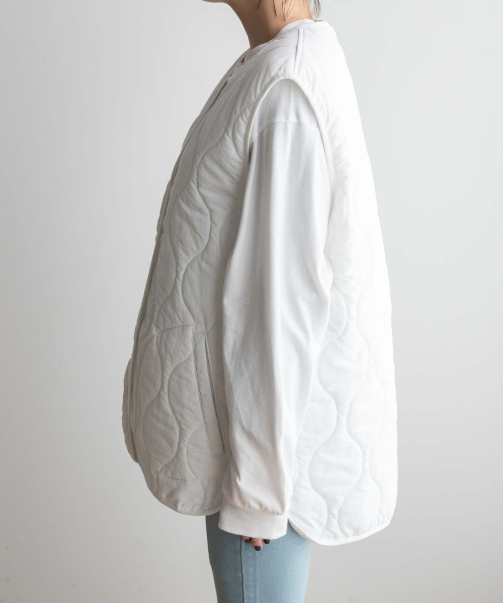 オフホワイト モデル：155cm F着用