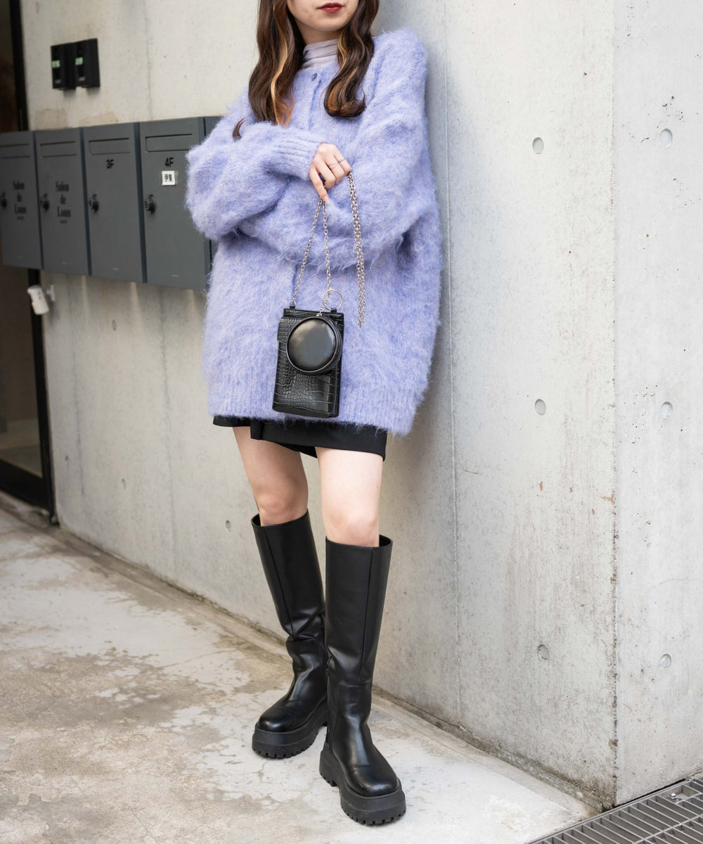 パープル モデル：160cm F着用