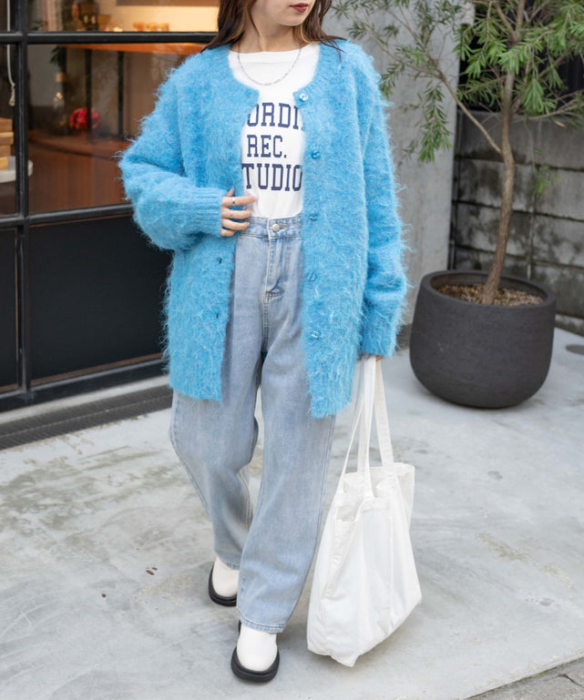 ブルー モデル：160cm F着用