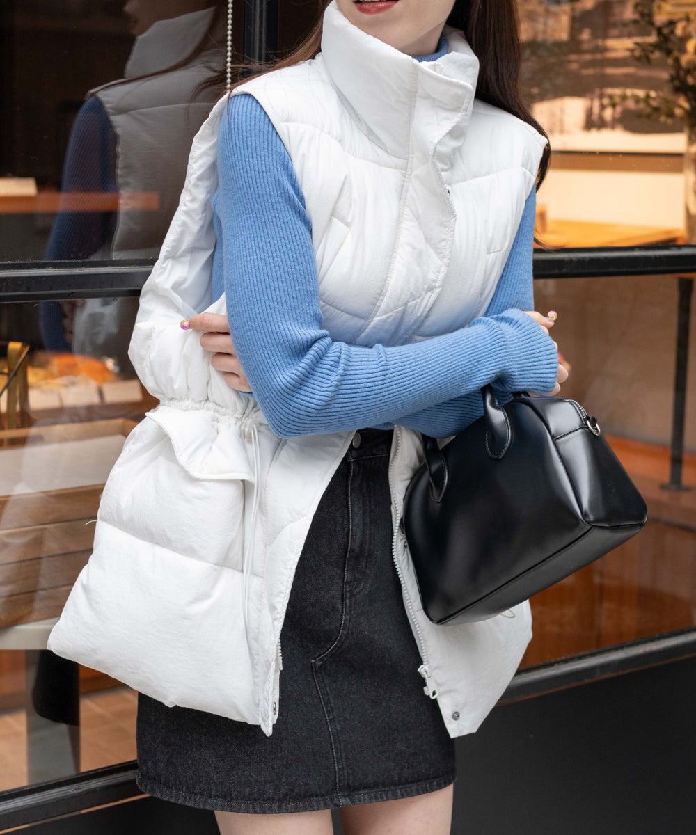 ホワイト モデル：163cm F着用