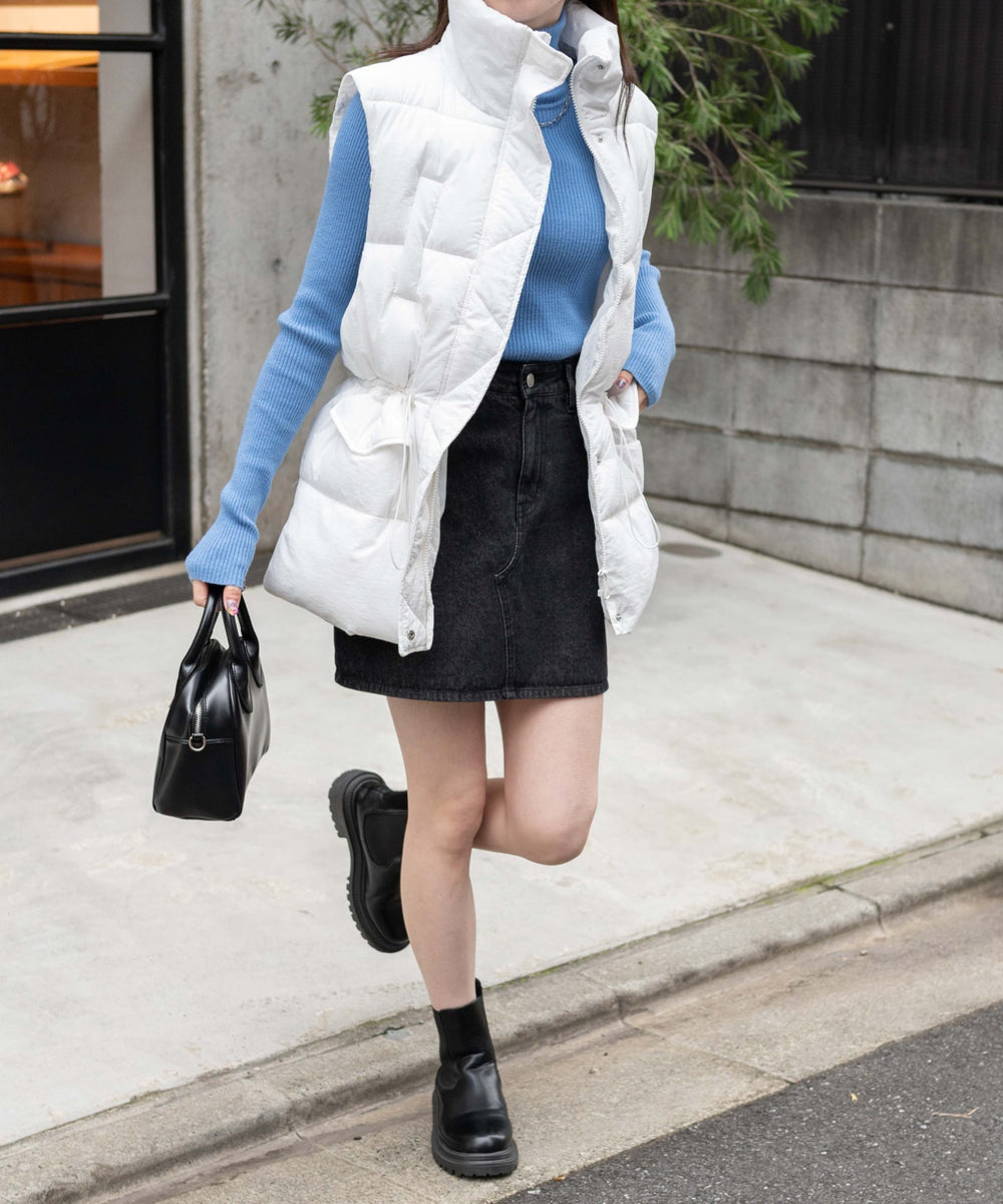 ホワイト モデル：163cm F着用