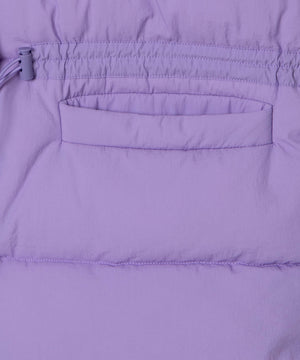 ウエストドロストパテッドベスト