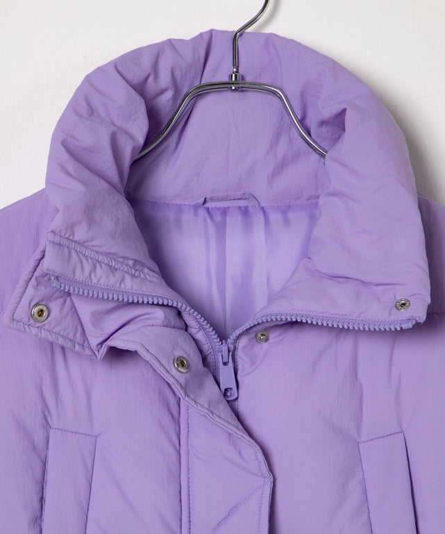 ウエストドロストパテッドベスト