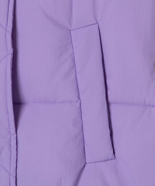 ウエストドロストパテッドベスト