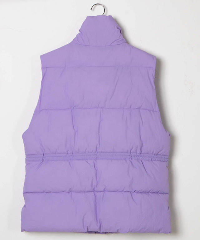 ウエストドロストパテッドベスト