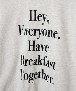 グラフィックルーズスウェット