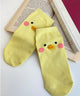 オヤコショートソックス/柄2(イエローピヨ)