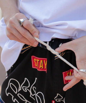 パターンイージーパンツ