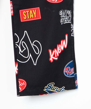 パターンイージーパンツ