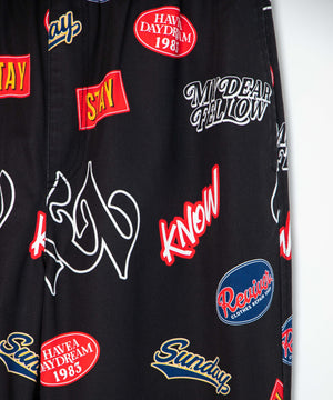 パターンイージーパンツ