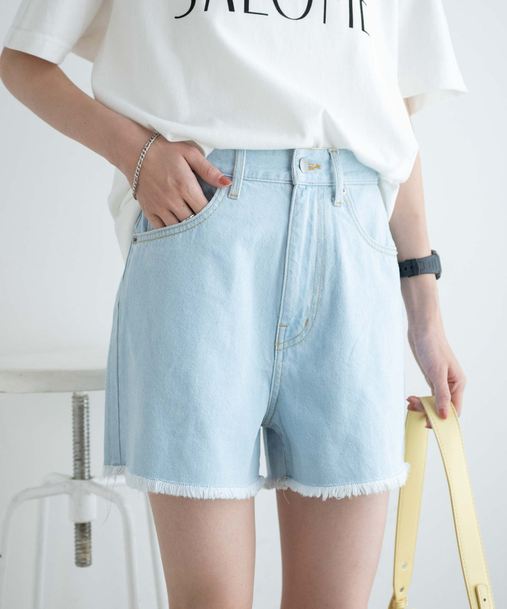 デニム淡 モデル：161cm M着用