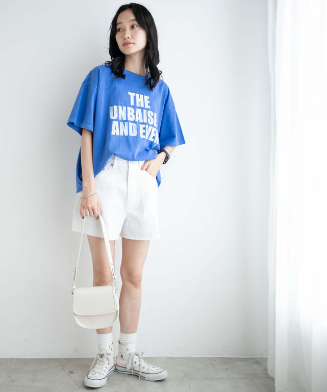 ホワイト モデル：161cm M着用