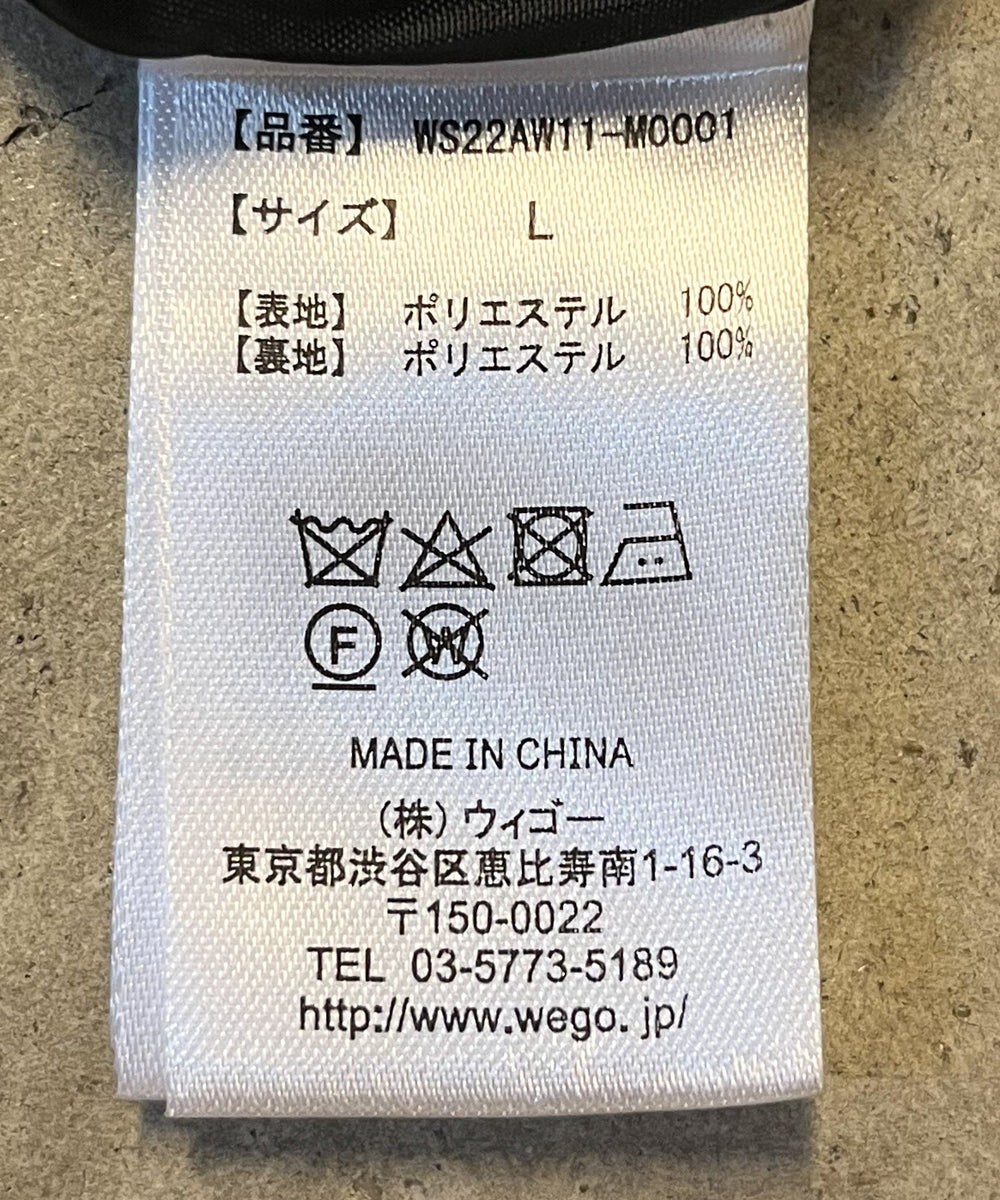 ニットメルトンダブルチェスターコート