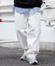 タックトラウザーパンツ/ホワイト　モデル：174cm L着用