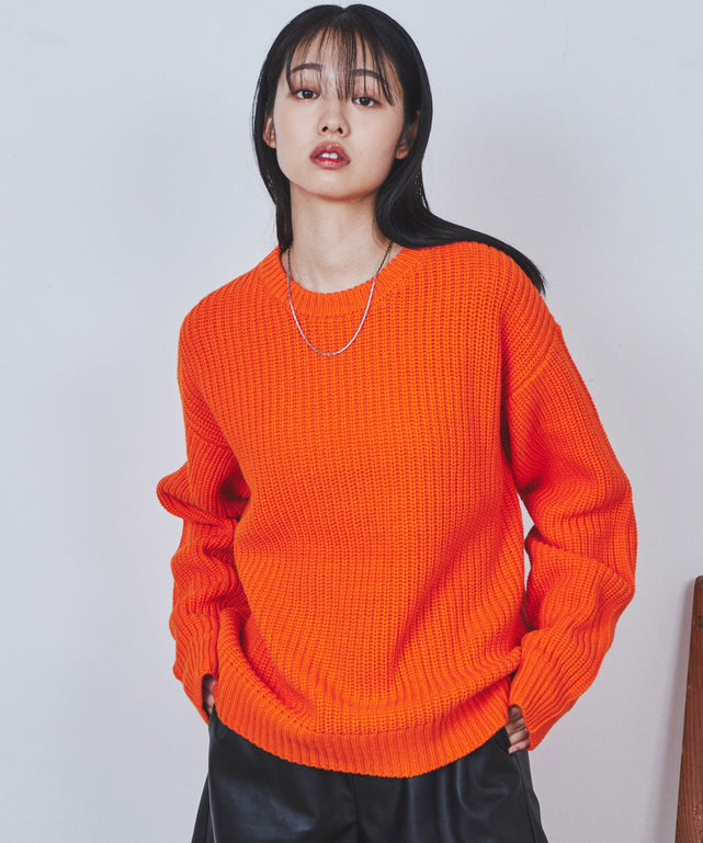 クルーネックプルオーバーニット｜WEGO（ウィゴー） – WEGO ONLINE STORE