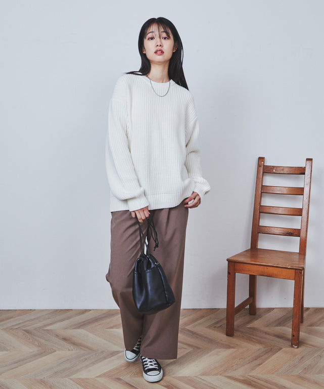 クルーネックプルオーバーニット｜WEGO（ウィゴー） – WEGO ONLINE STORE