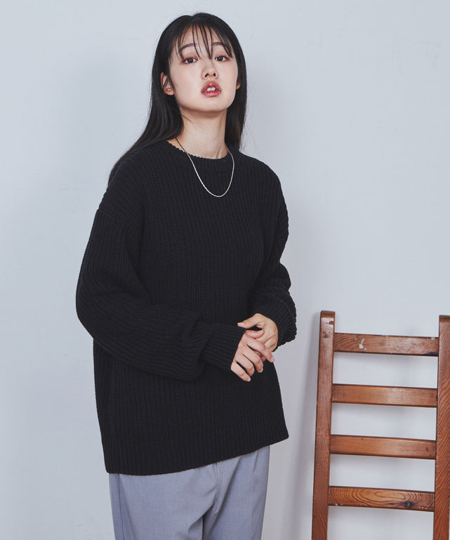 クルーネックプルオーバーニット｜WEGO（ウィゴー） – WEGO ONLINE STORE