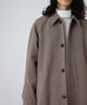 ニットメルトンステンカラーコート