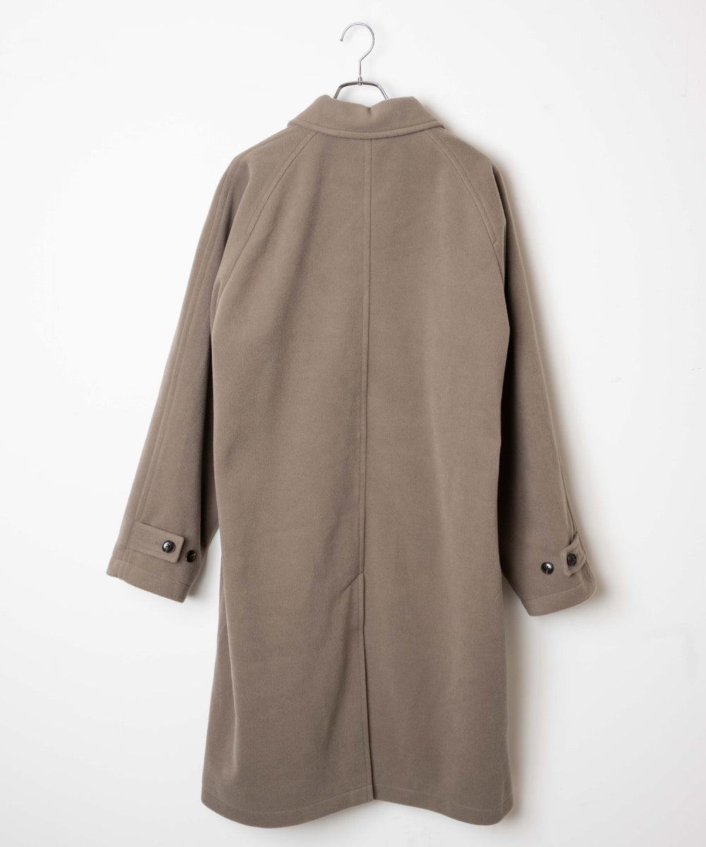 ニットメルトンステンカラーコート