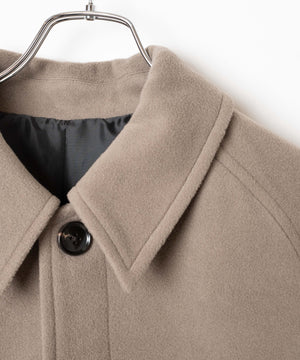 ニットメルトンステンカラーコート