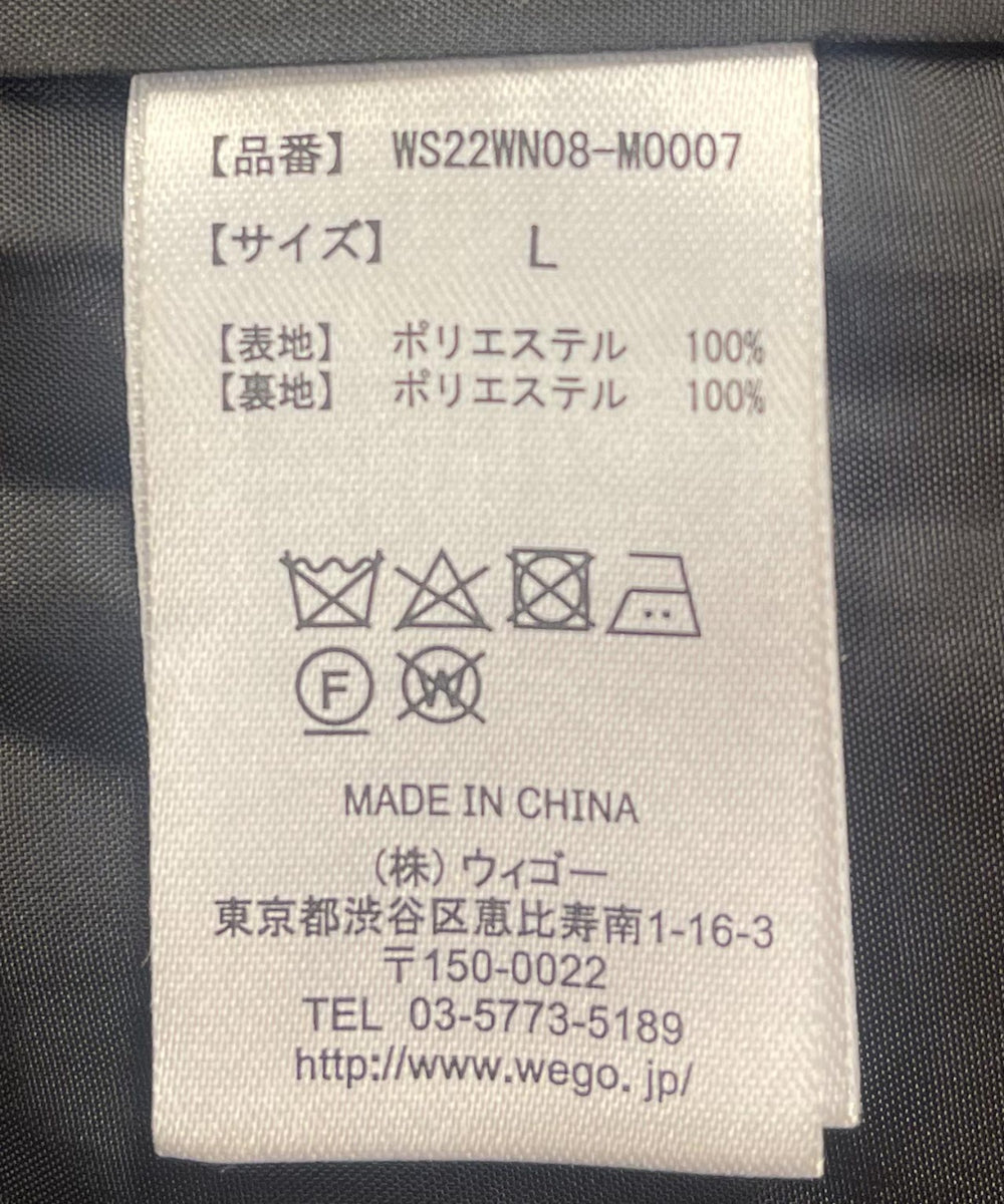 ニットメルトンステンカラーコート