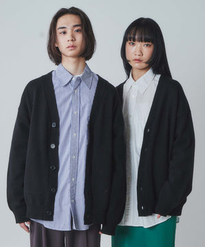 エルボーパッチカーディガン