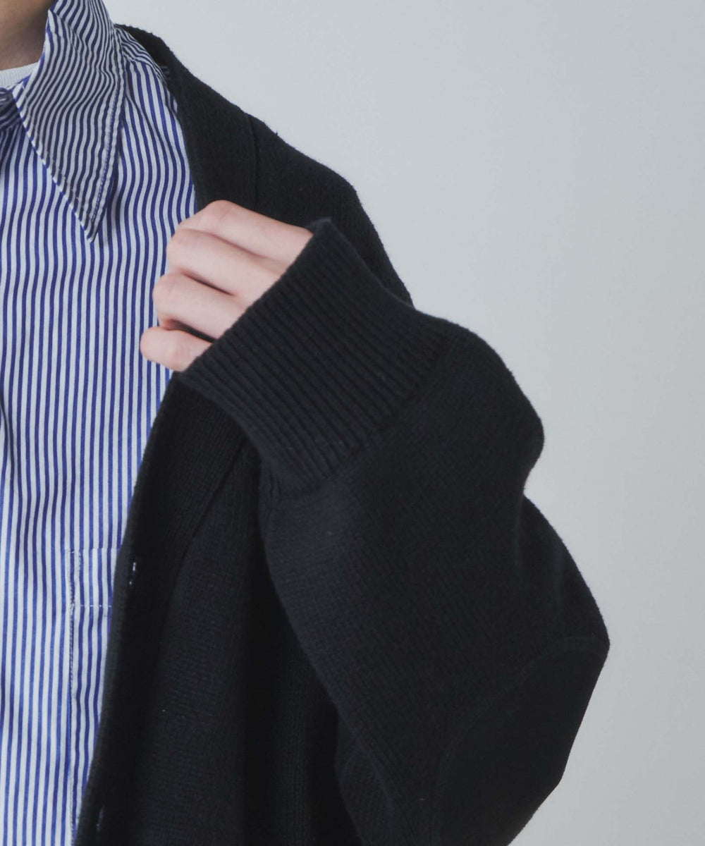 エルボーパッチカーディガン