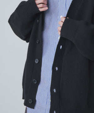 エルボーパッチカーディガン