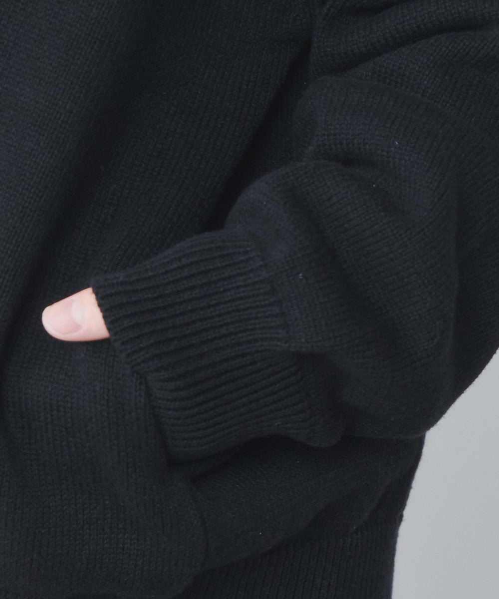 エルボーパッチカーディガン