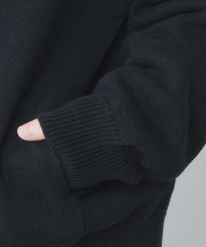 エルボーパッチカーディガン