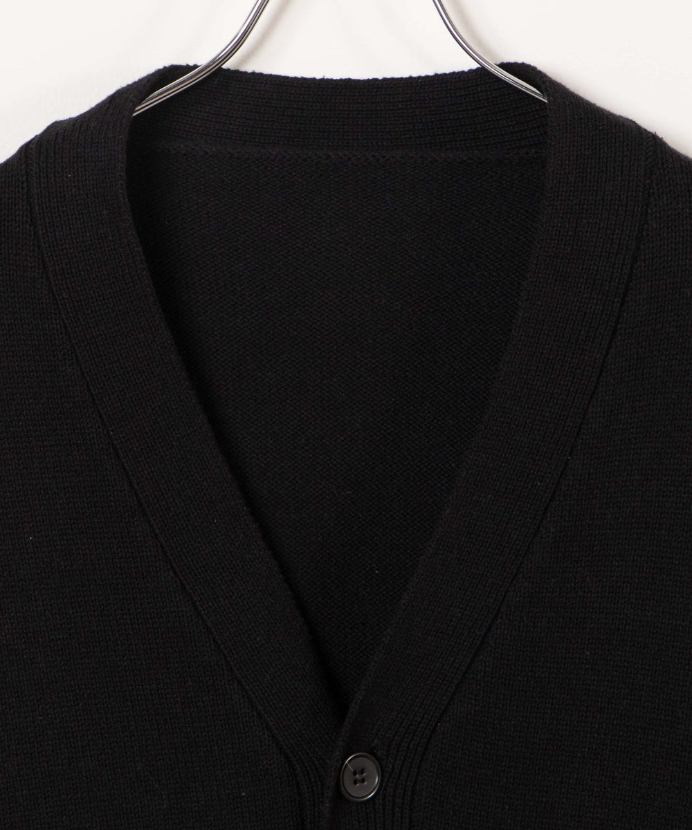 エルボーパッチカーディガン