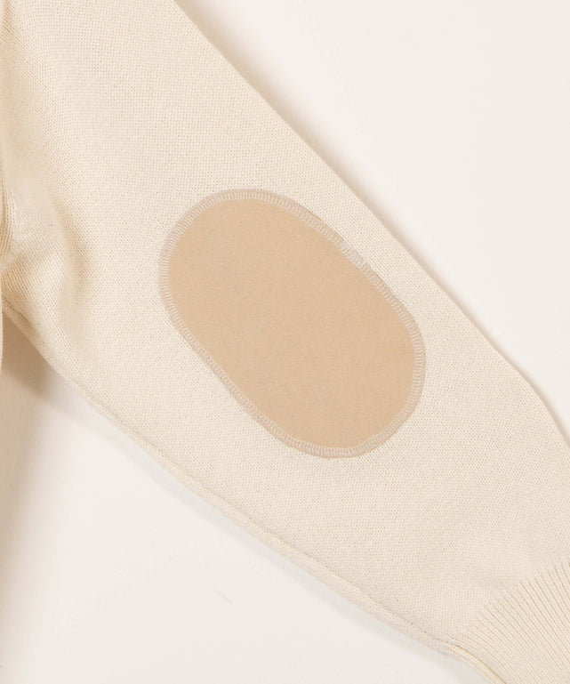 エルボーパッチカーディガン