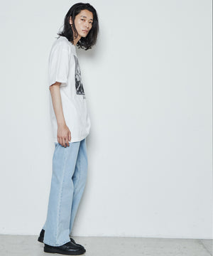 フレアデニムパンツ