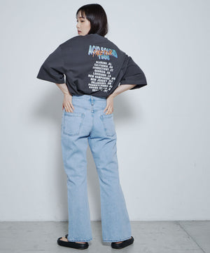 フレアデニムパンツ