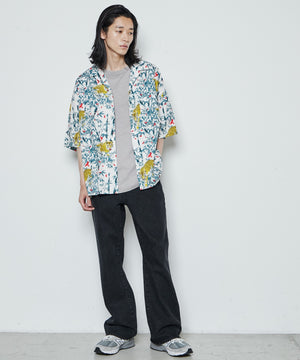 フレアデニムパンツ