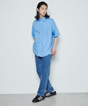 スリムストレートデニムパンツ