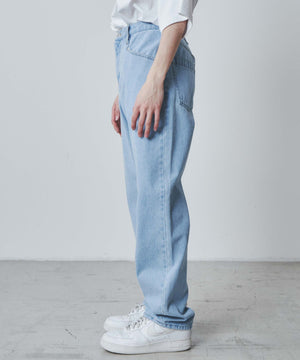 デニム淡色 モデル：172cm L着用