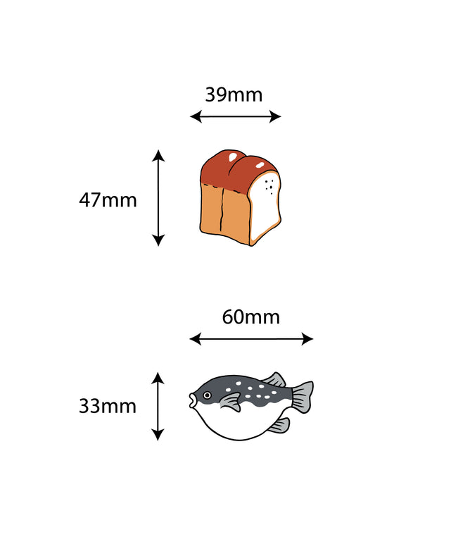 フードヘアクリップ