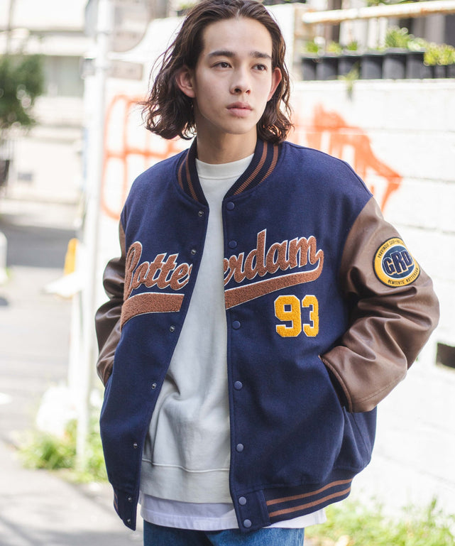 メルトンワッペンスタジャン |WEGO(ウィゴー)